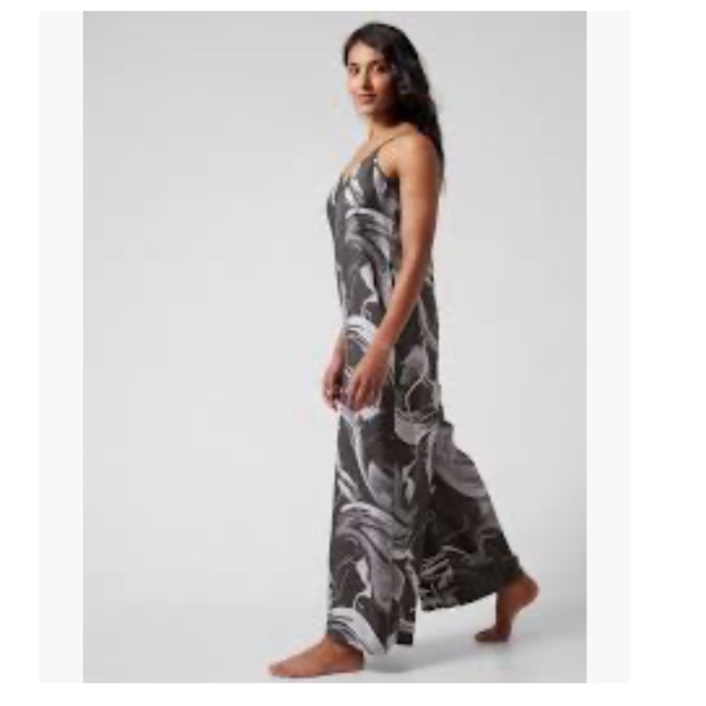 ATHLETA Calm Cool Jumpsuit Romper XL